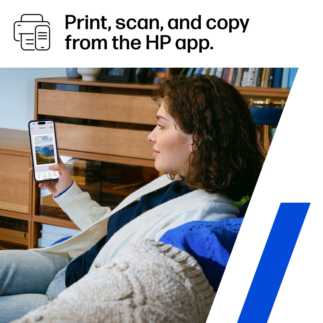 HP DeskJet 2852e Wireless All-in-One Color Inkjet Printer (White), Scanner, Copier, 3 months Free Instant Ink