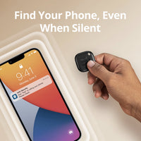 eufy SmartTrack Link, 2-Pack, iOS Only, E87B0011-4, Black, New