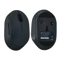onn Wireless 5-button Mouse, 1600 DPI, 2.4 GHz USB-A Dongle, Gray