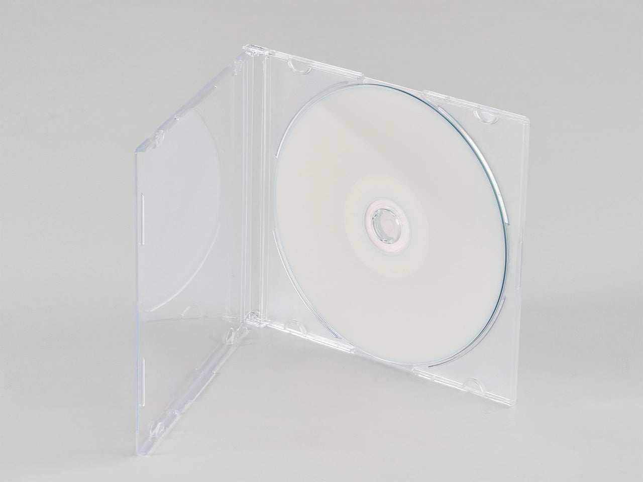Verbatim Clear Slim Jewel Cases TRecording Media, 25 Packs