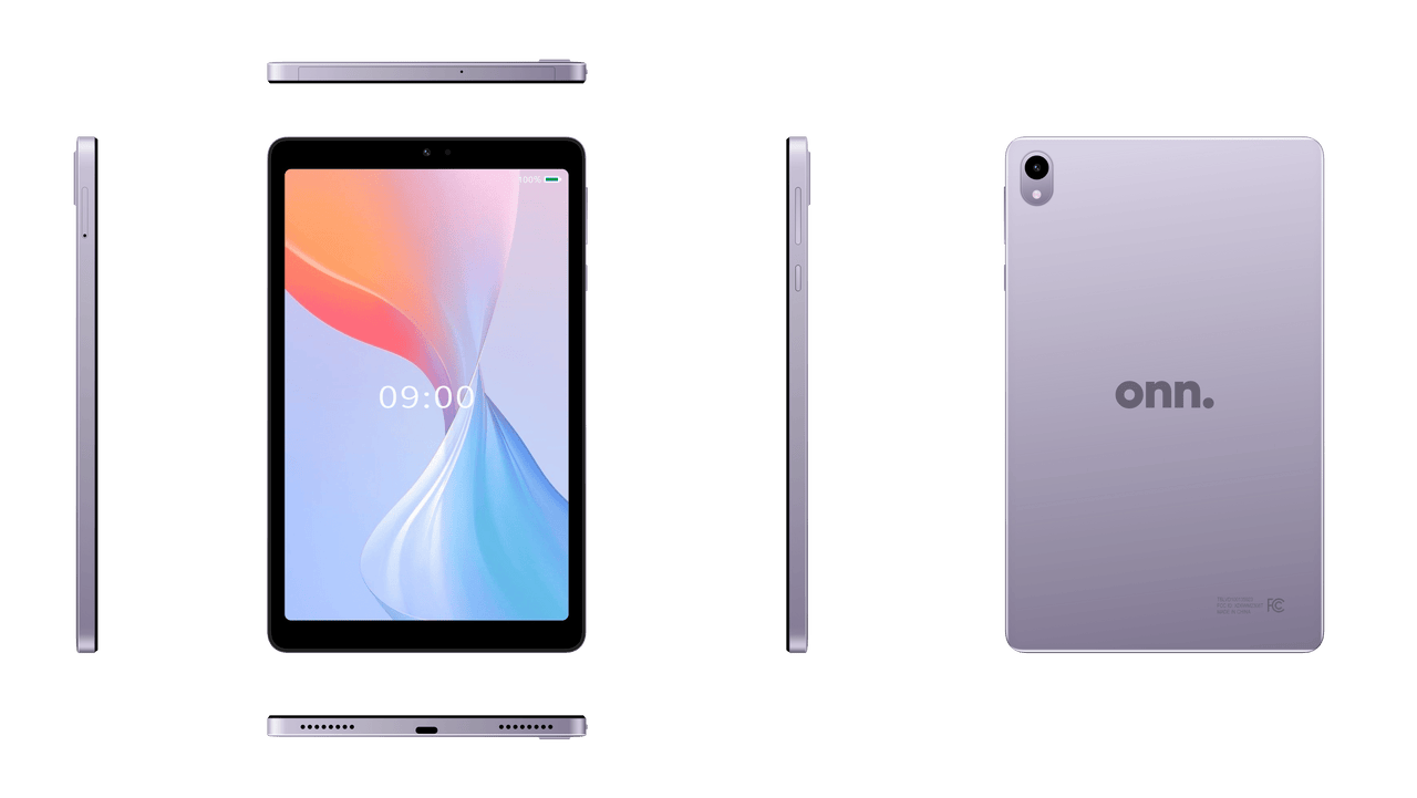onn 8" Tablet, 32GB, (2024 Model) - Lavender