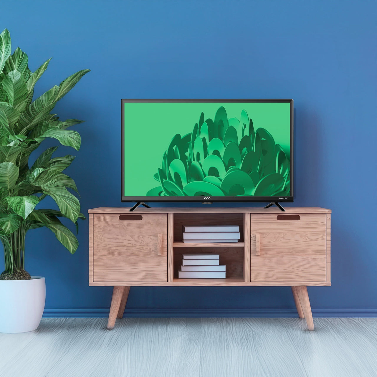 onn 24” Class 720P HD Roku Smart Television, 100012590