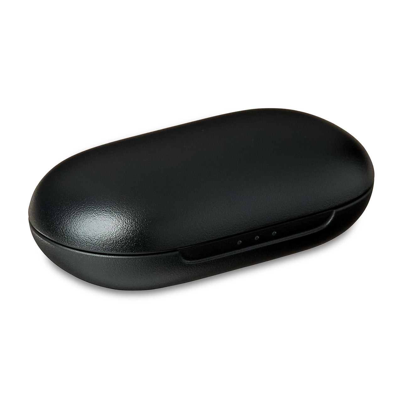 onn Wireless Earphones with Wireless Charging Case, Black