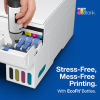 Epson 522 EcoTank Ink Ultra-high Capacity Bottle Black  (T522120-S) Works with EcoTank ET-2720, ET-2800, ET-2803, ET-2840, ET-4700, ET-4800, ET-4810