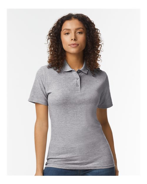Gildan - Women's Softstyle® Pique Polo - 64800L