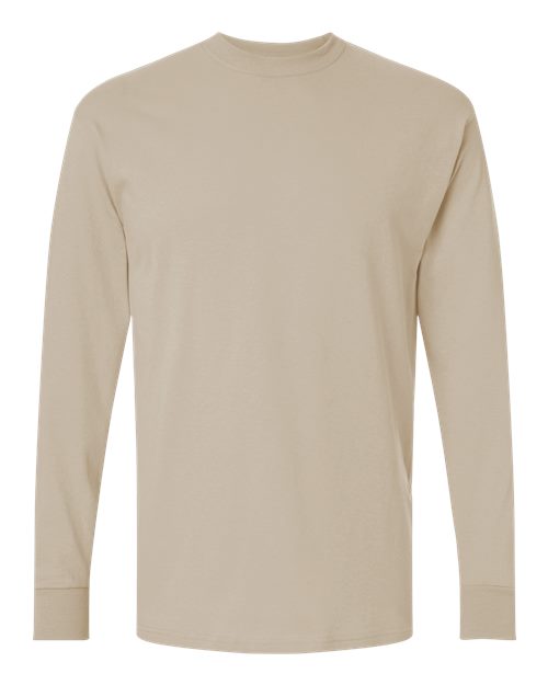 M&O - Unisex Gold Soft Touch Long Sleeve T-Shirt - 4820