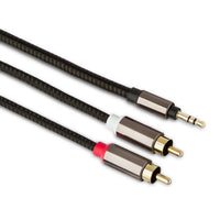 onn 6' 3.5 mm AUX to RCA Audio Cable