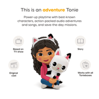 tonies Gabby's Dollhouse Audio Toy Figurine, Age Group 3+