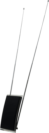 General Electric Crystal Amplified HDTV Antenna, 50-mile Range, VHF 1080P 4K,  Black, 48732