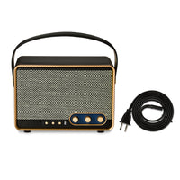 onn Large Wi-Fi Speaker with 360-Degree Directional Sound, Black