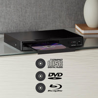 Panasonic Blu Ray DVD Player with Full HD Picture Quality and Hi-Res Dolby Digital Sound DMP-BD90P-K