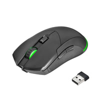 onn Rechargeable Wireless Gaming Mouse with LED Lighting, 8 Programmable Buttons