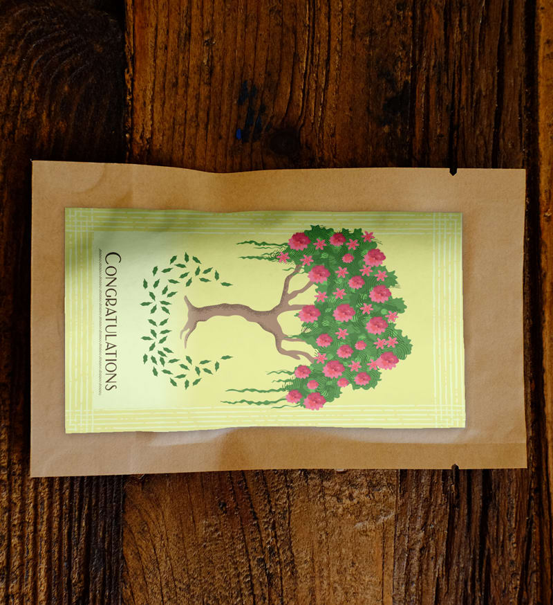 Congratulations Flowering Tree