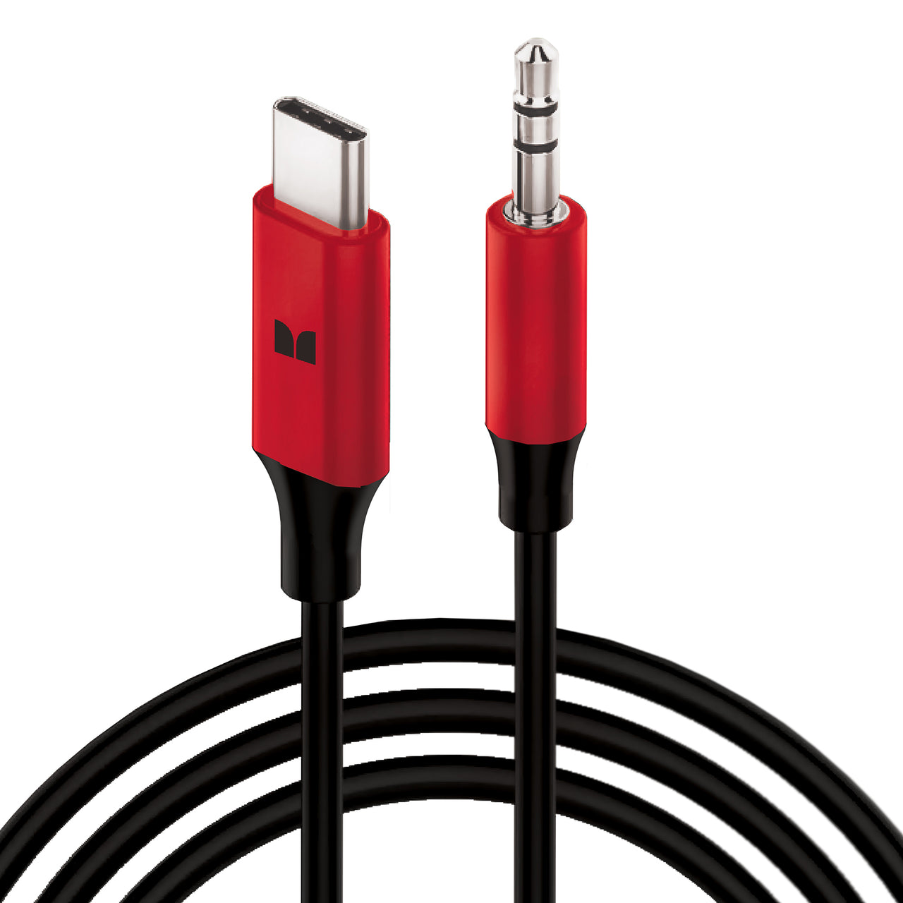 Monster MCA2-2002-BLK 3ft USB-C to 3.5mm AUX Cable Automotive/Portable Use 3 Foot Cable