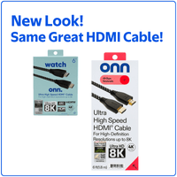 onn Ultra High Speed HDMI Cable, 6'