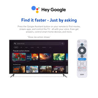 onn 4K Pro Streaming Device, Google TV with Gemini* - Ultra-fast Streaming, Stunning 4K UHD, 32GB Storage, 3GB RAM, Dolby Vision & Atmos, Find My Remote with Backlight, Ethernet Port