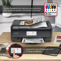 Canon PIXMA TR8622a All-In-One, Wireless Color Inkjet Printer for Home Office Use