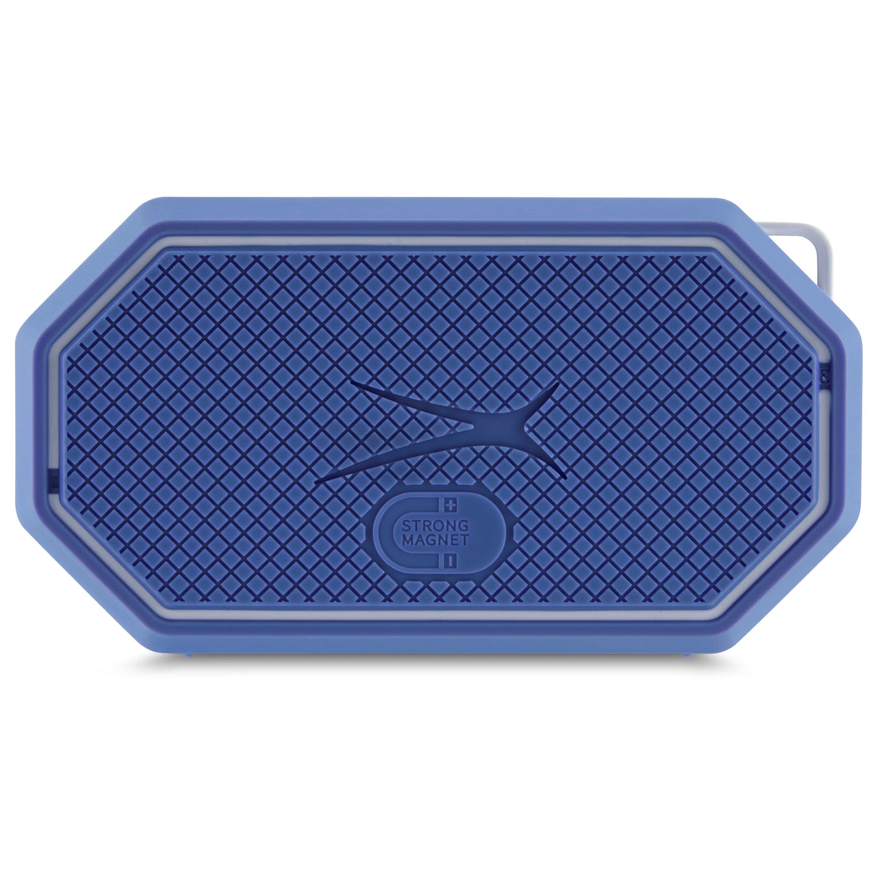 Altec Lansing HydraMini 2.0 EverythingProof Bluetooth Speaker, Waterproof IP67, Floats, 12-Hour Playtime, Built-In Magnet, Carabiner & Mount, Blue White