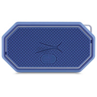 Altec Lansing HydraMini 2.0 EverythingProof Bluetooth Speaker, Waterproof IP67, Floats, 12-Hour Playtime, Built-In Magnet, Carabiner & Mount, Blue White