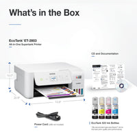 Epson EcoTank ET-2803 Wireless All-in-One Cartridge-Free Printer