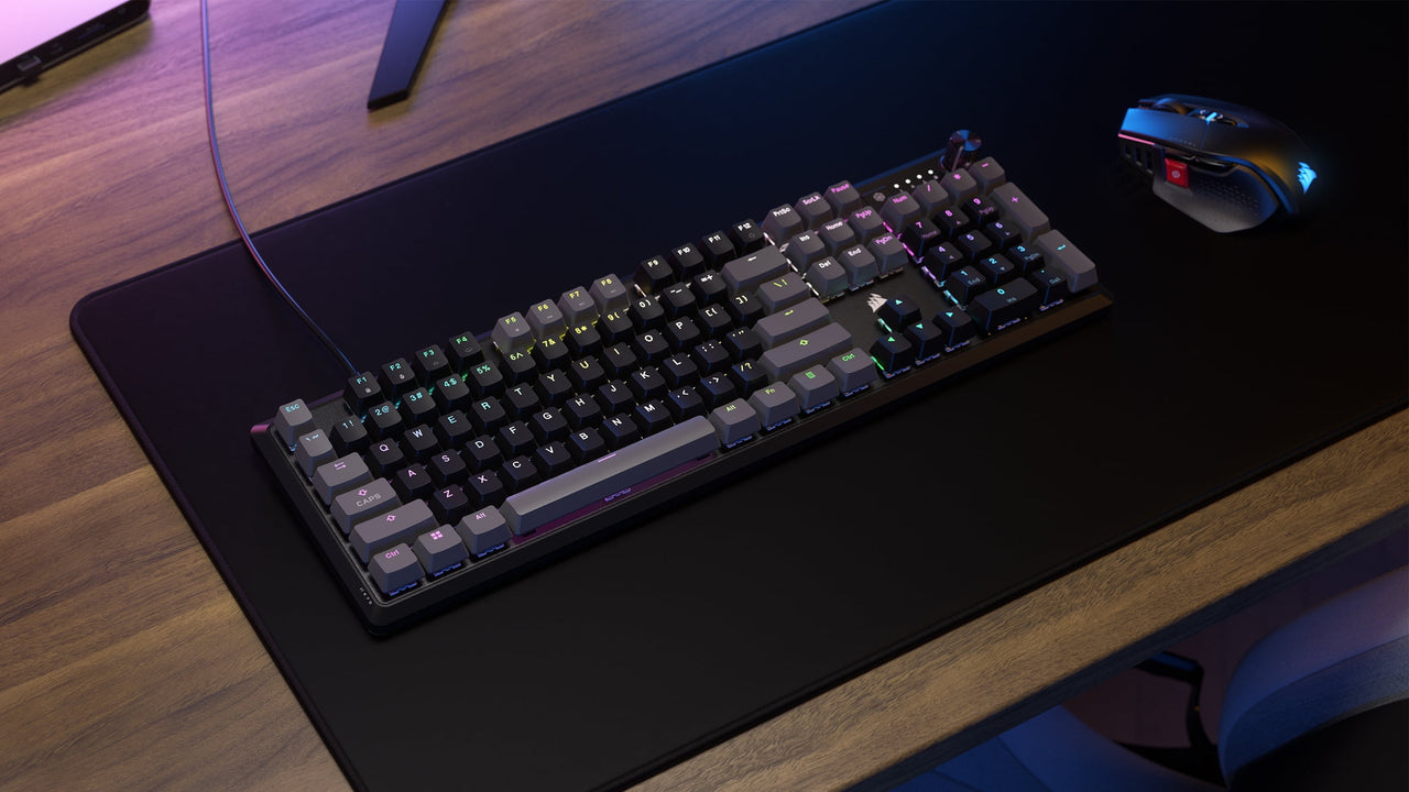 CORSAIR K70 CORE RGB USB Gaming Keyboard, Gray