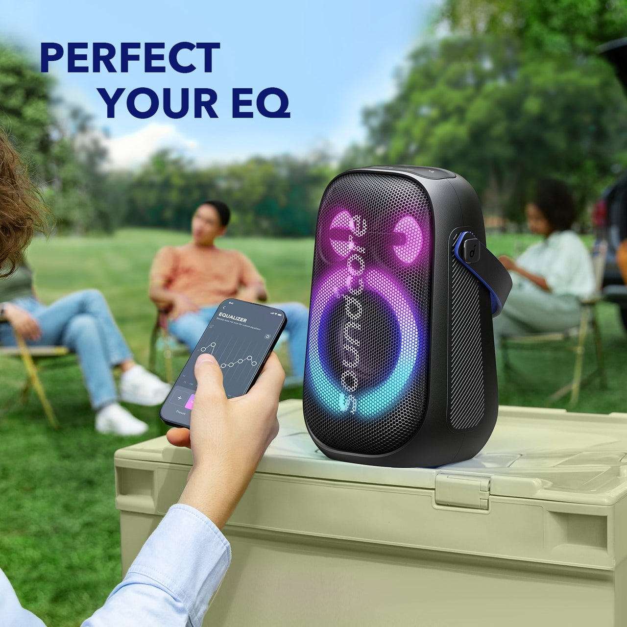 soundcore by Anker- Rave Neo 2 Portable Speaker, 80W, IPX7, 18-Hour Playtime