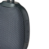 onn Mini Rugged Speaker with Bluetooth Wireless Technology, Gray