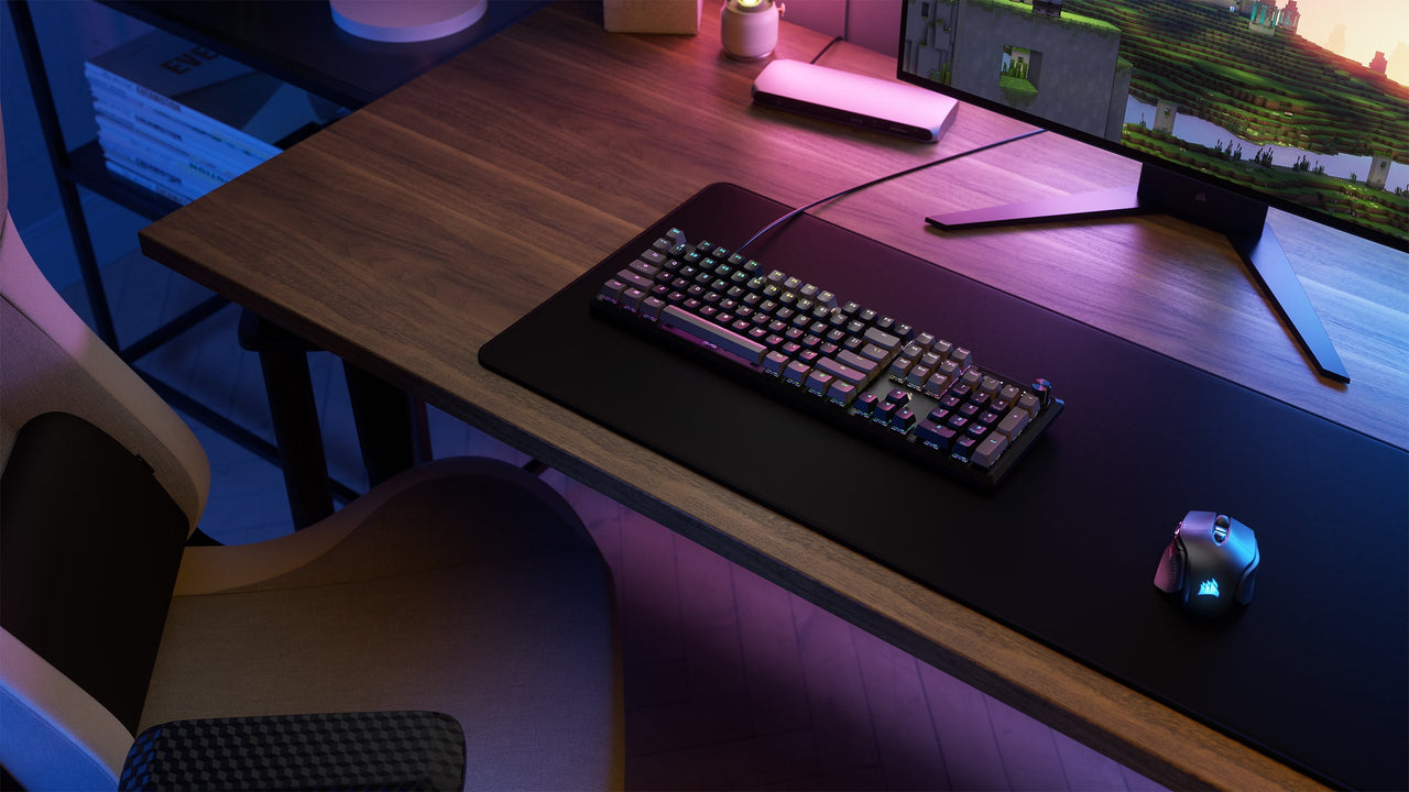 CORSAIR K70 CORE RGB USB Gaming Keyboard, Gray