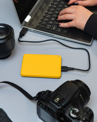 Toshiba Canvio Advance Plus Portable External Hard Drive 2TB - Honey
