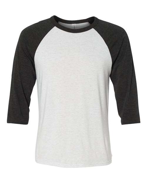 BELLA + CANVAS - Unisex Three-Quarter Sleeve Baseball Tee - 3200