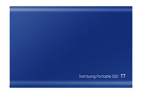 SAMSUNG T7 Portable SSD 1TB Indigo Blue, Up-to 1,050MB/s, USB 3.2 Gen2, External - MU-PC1T0H/AM