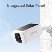 eufy SoloCam S230 Wireless 2K Solar Powered Camera w/Spotlight, No Monthly Fee