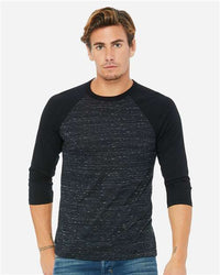 BELLA + CANVAS - Unisex Three-Quarter Sleeve Baseball Tee - 3200