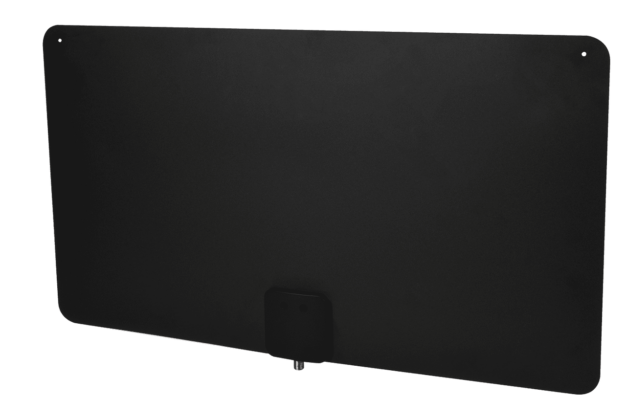 RCA Amplified Extra-Large Indoor Ultra-Thin HDTV Antenna - Multi-Directional with 65-mile Range