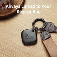 eufy SmartTrack Link, 2-Pack, iOS Only, E87B0011-4, Black, New