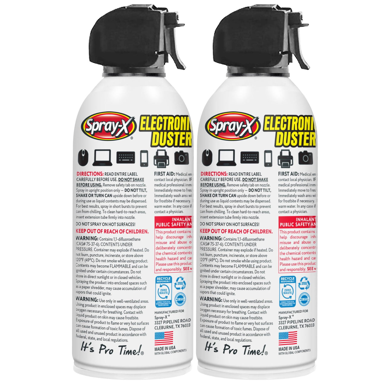 Spray X Duster 10oz, 2 PK