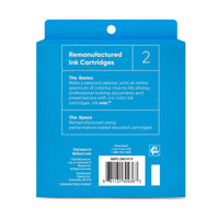 onn HP 65XL/65 Inkjet Printer Cartridges, High Yield Black & Tri-Color, 2 Pack