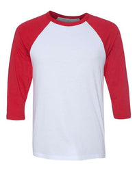 BELLA + CANVAS - Unisex Three-Quarter Sleeve Baseball Tee - 3200