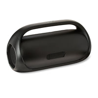 onn Portable FM Boombox with LED Lighting