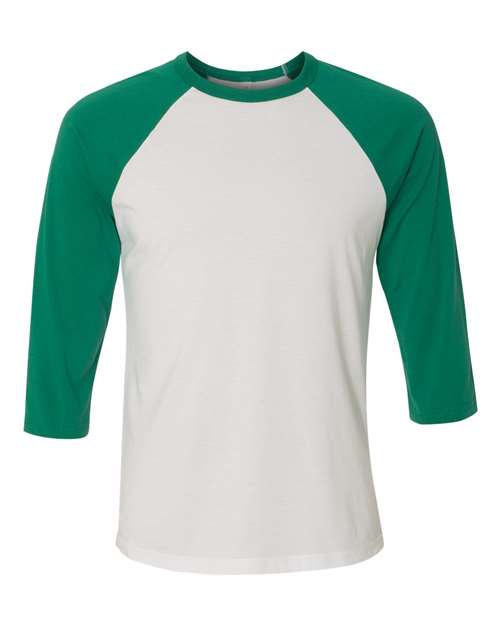 BELLA + CANVAS - Unisex Three-Quarter Sleeve Baseball Tee - 3200