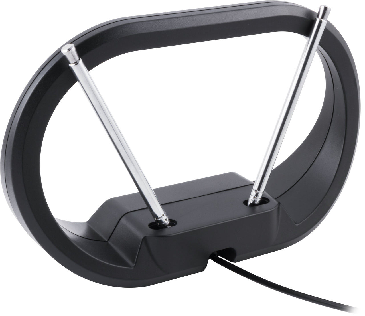 onn Indoor Modern Loop Antenna, 30 Mile Range