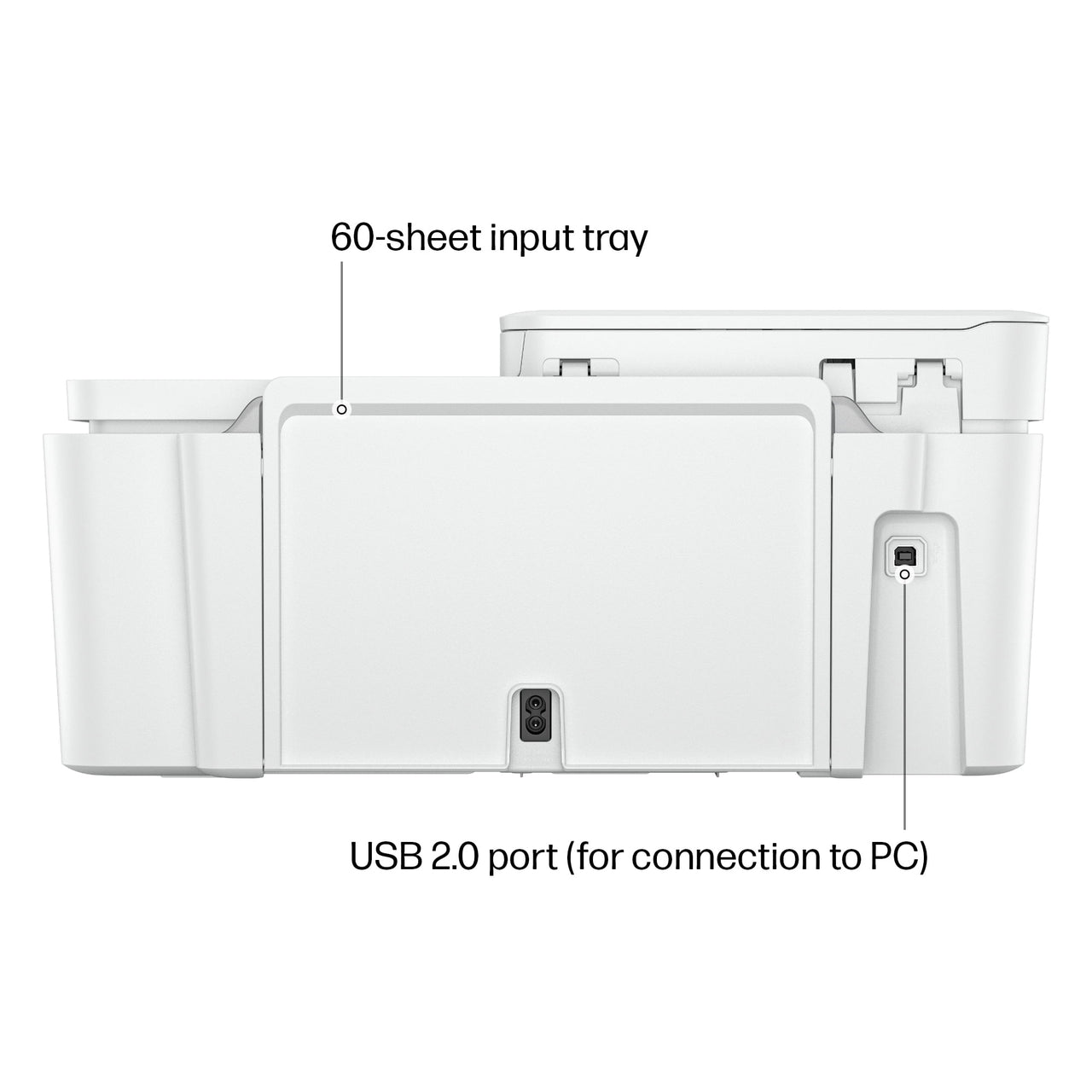 HP DeskJet 4252e Wireless All-in-One Color Inkjet Printer (White), Scanner, Copier, 3 months Free Instant Ink