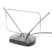 onn Indoor Easy-Adjust Antenna, 20 Miles Extended Range