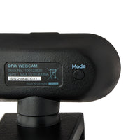 onn 1440P Webcam with Autofocus and Built-in Microphone, Adjustable,Black
