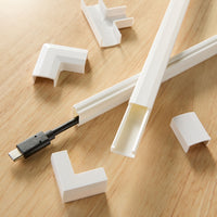 Hyper Tough 1-Cable Concealer PVC, 12 ft