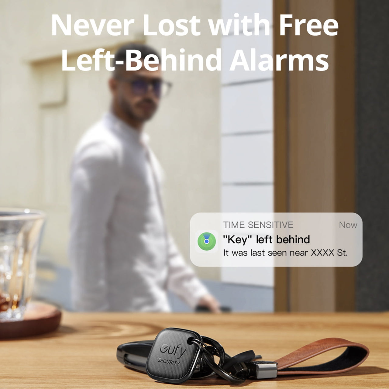 eufy SmartTrack Link, 2-Pack, iOS Only, E87B0011-4, Black, New