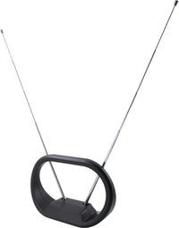 onn Indoor Modern Loop Antenna, 30 Mile Range