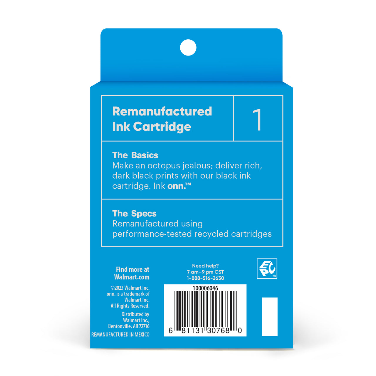 onn HP 63XL Printer Ink Cartridge, Black (Remanufactured)