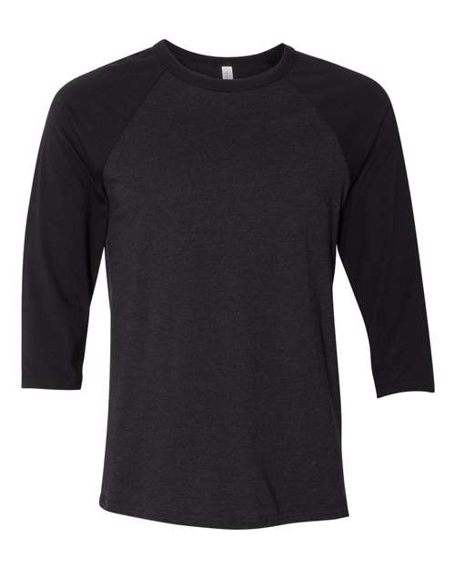 BELLA + CANVAS - Unisex Three-Quarter Sleeve Baseball Tee - 3200
