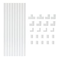 Hyper Tough 1-Cable Concealer PVC, 12 ft